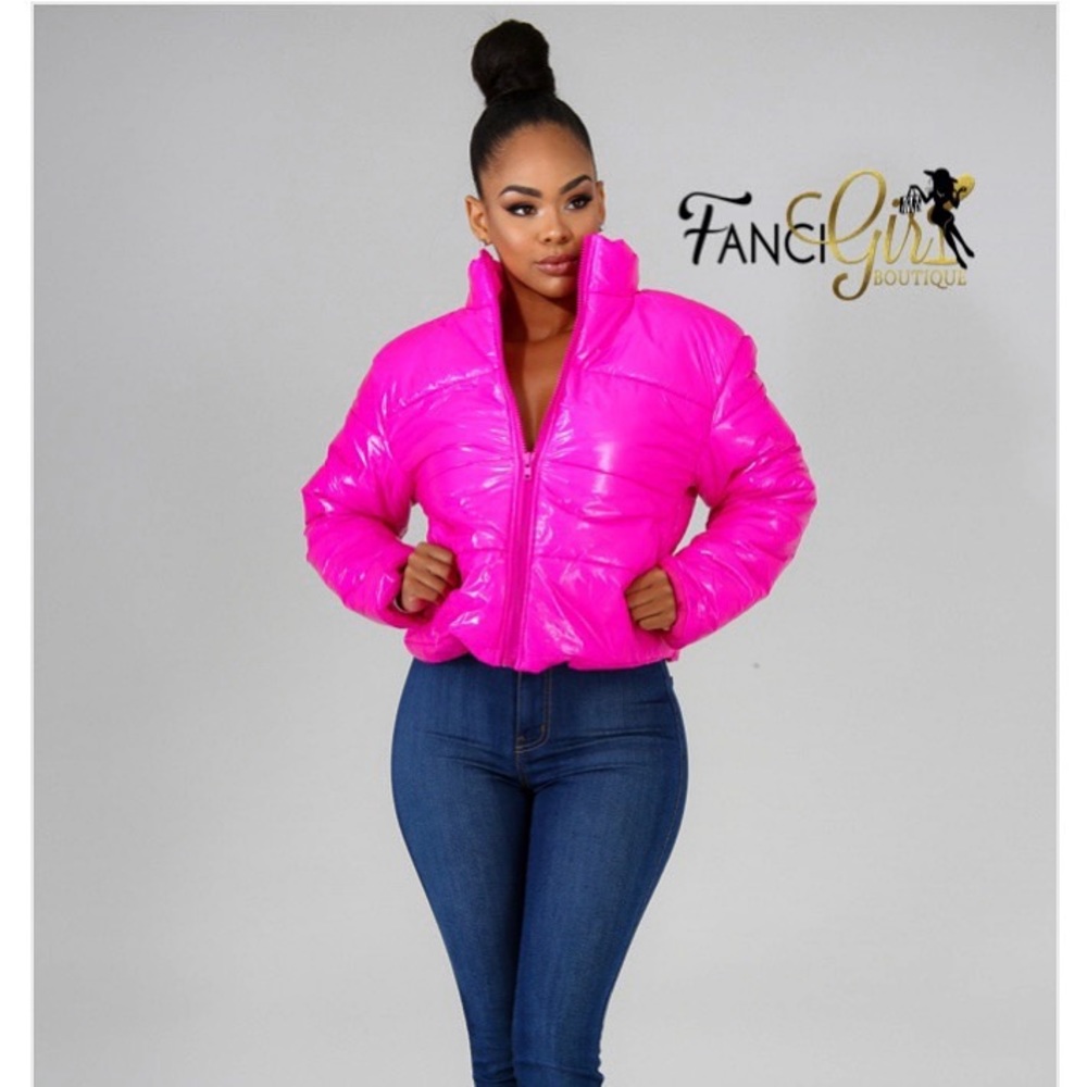 Pink Puffy Jacket